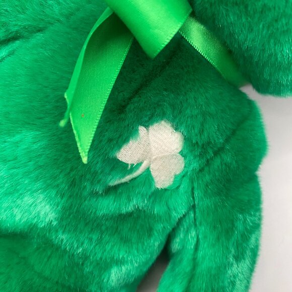 Ty Original Beanie Buddy 1998 Erin the Irish Bear - Picture 3 of 8